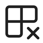 Uninstall App SVG Icon